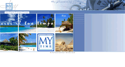 Desktop Screenshot of mytimetravel.com